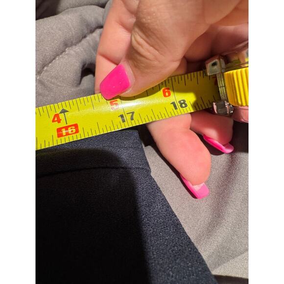 Sézane Trousers Navy Blue Cropped Size 42 EU / 34" waist - Picture 4 of 9